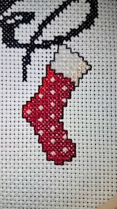 Festive Christmas cross stitch pattern Festive Christmas cross stitch pattern